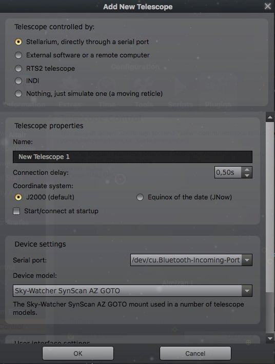 How To Connect Telescope To Computer (Using Free Software) 15 Telescope Control Stellarium
